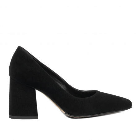 Pantofi eleganti dama 1315 negru velur