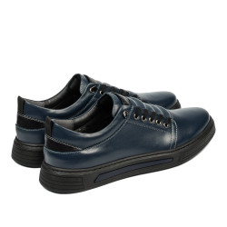 Pantofi casual barbati 982 indigo combinat