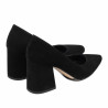 Pantofi eleganti dama 1315 negru velur