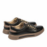 Pantofi casual barbati 982 negru combinat
