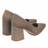 Pantofi eleganti dama 1315 nisip velur