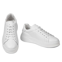 Pantofi sport adolescenti 8003 alb