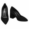 Pantofi eleganti dama 1315 negru velur