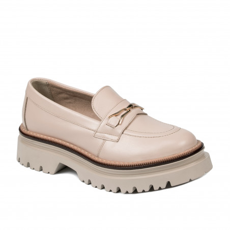 Pantofi casual dama 6086 crem