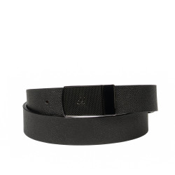 Curea barbati 62b bicolor negru caviar+maro caviar