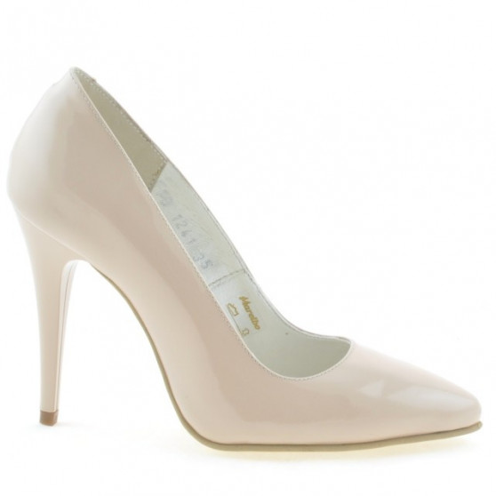 Pantofi eleganti dama 1241 lac bej sidef Pantofi eleganti dama 1241 lac bej sidef