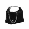 Geanta dama de mana 037g 01 suede negru