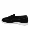 Mocasini dama 6082 negru velur