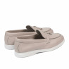 Mocasini dama 6082 alb portelan