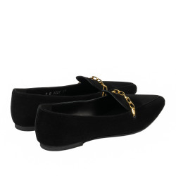 Balerini dama 1327 negru velur