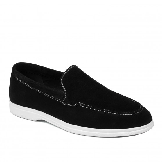 Mocasini barbati 980 negru velur