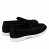 Mocasini barbati 980 negru velur