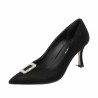 Pantofi eleganti dama 1318 negru velur