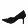 Pantofi eleganti dama 1318 negru velur