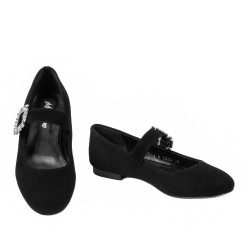 Balerini dama 1314 negru velur