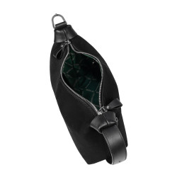 Geanta dama de mana 037g 01 suede negru