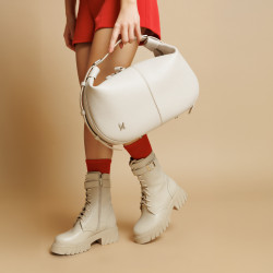 Női csizma 3401 bézs