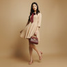 Geanta dama de umar 032g burgundy lifestyle