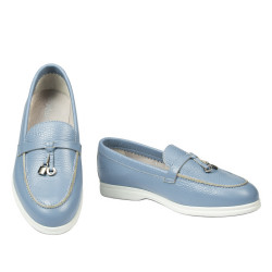 Mocasini dama 6082 biz azuro