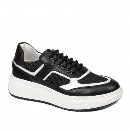 Pantofi sport dama 6087 negru combinat