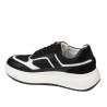 Pantofi sport dama 6087 negru combinat