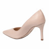 Pantofi eleganti dama 1325 croco bej