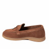 Mocasini dama 6082 camel velur