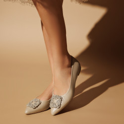 Női balerina 1301 szürke lifestyle