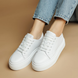 Pantofi sport dama 6083 alb lifestyle