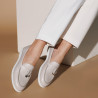 Mocasini dama 6082 alb portelan lifestyle