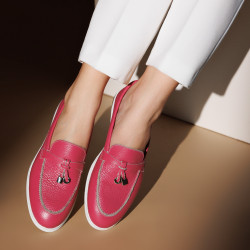 Női mokaszin 6082 biz fukszia lifestyle