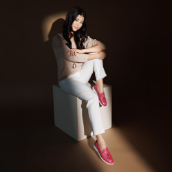 Női mokaszin 6082 biz fukszia lifestyle