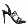 Sandale dama 1317 negru velur