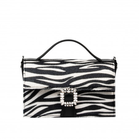 Geanta dama de mana 039g 01 cavallino zebra