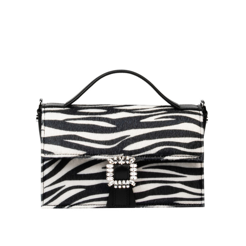 Geanta dama de mana 039g 01 cavallino zebra