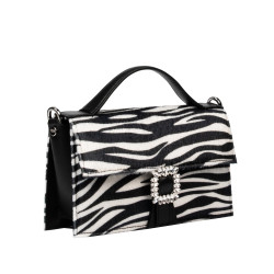 Geanta dama de mana 039g 01 cavallino zebra
