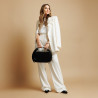 Geanta dama de mana 038g 01 suede negru lifestyle