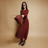 Balerini dama 1314 negru stampat lifestyle