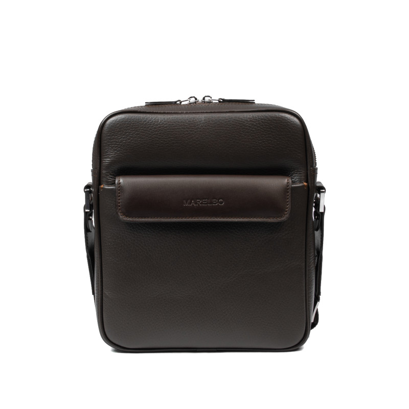 Férfi válltáska 303g 01 sötétbarna