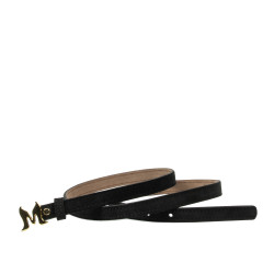 Curea dama 42mc negru velur