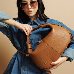 Geanta dama de mana 038g camel lifestyle