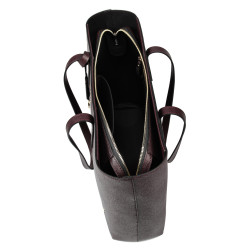 Geanta dama de umar 034g burgundy safiano