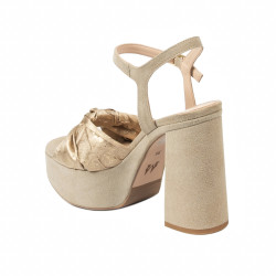 Sandale dama 1310 nisip velur