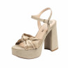 Sandale dama 1310 nisip velur