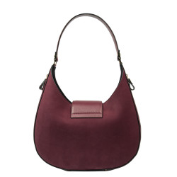 Geanta dama de umar 036g burgundy suede