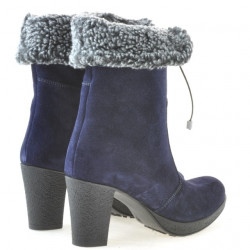Cizme dama 3266 indigo velur