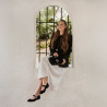 Balerini dama 1314 negru velur lifestyle