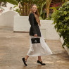 Balerini dama 1314 negru velur lifestyle