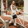 Balerini dama 1340 negru velur lifestyle