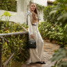Balerini dama 1340 negru velur lifestyle